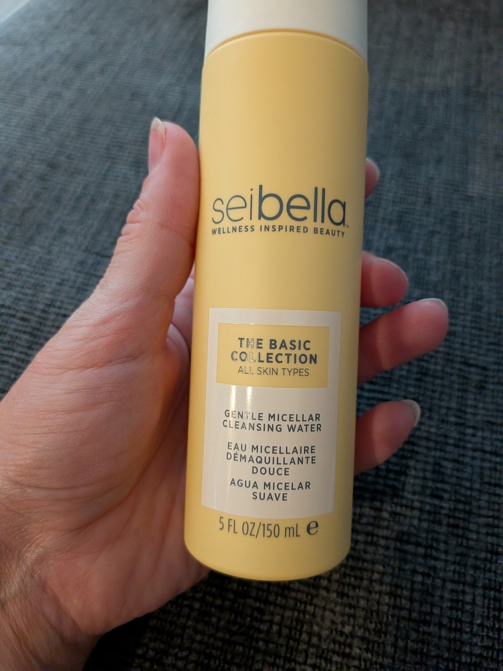 Seibella Gentle Micellar Cleansing Water - Yellow Bottle Full Bottle